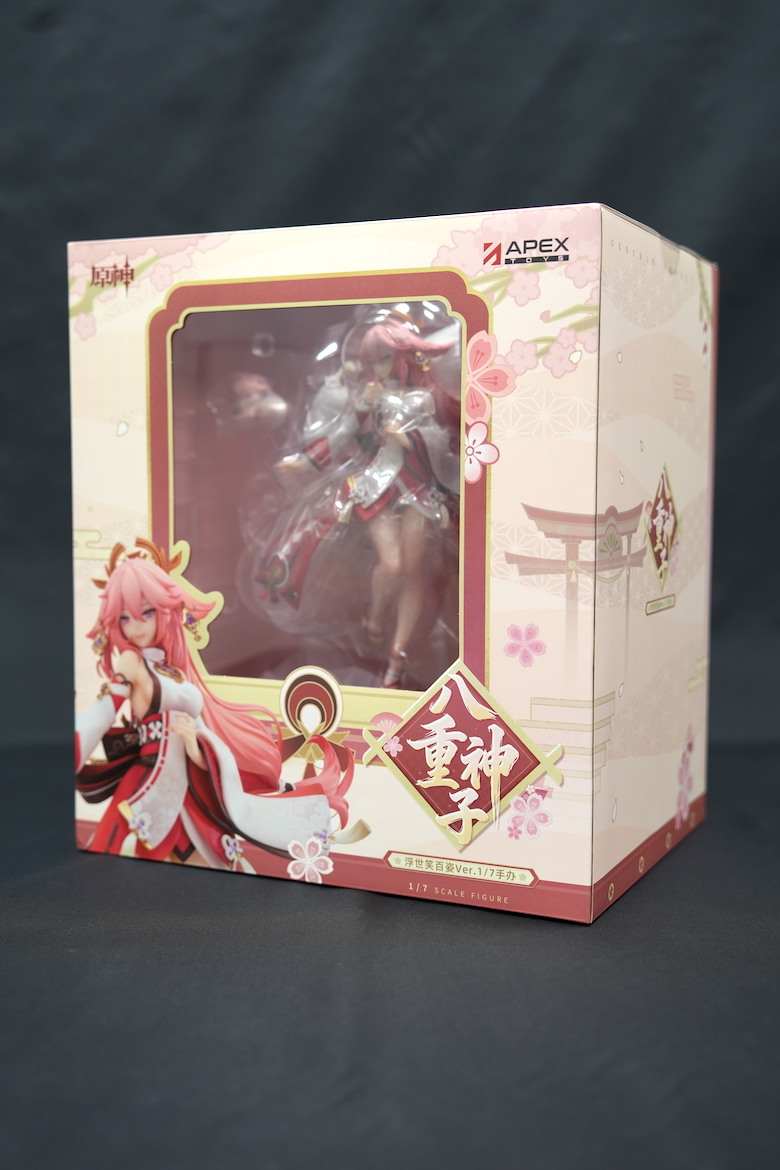 APEX 1/7《原神》八重神子 浮世笑百姿 Ver. 開箱! 原神人物模型誠意之作