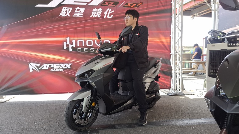 SYM JET SL/SL+ 馭望 競化 in 永安卡丁賽車場