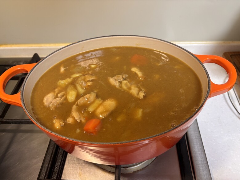 【颱風天料理】清冰箱式咖哩雞飯
