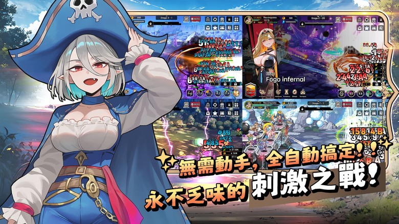 《弓姬城塞：放置守城 RPG》7月22日 正式上線 Archer Castle : AFK Idle RPG 韓國二次元像素風格 | 移動機動要塞 技能自由組合 極限部位破壞 爽快割草全螢幕一擊清場