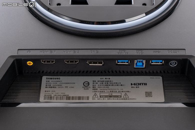 三星 Odyssey G8 G80HS 6K 電競螢幕開箱體驗 超高解析度／高更新率設定帶來至高遊戲體驗