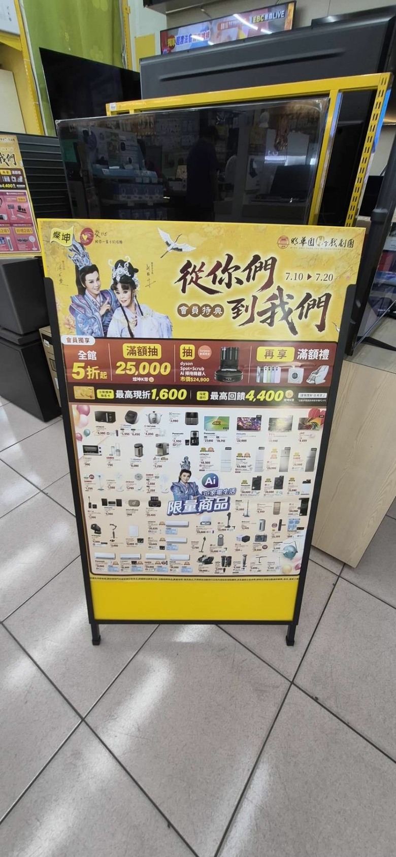 燦坤會招小跳水~Philips 65MLED800入手