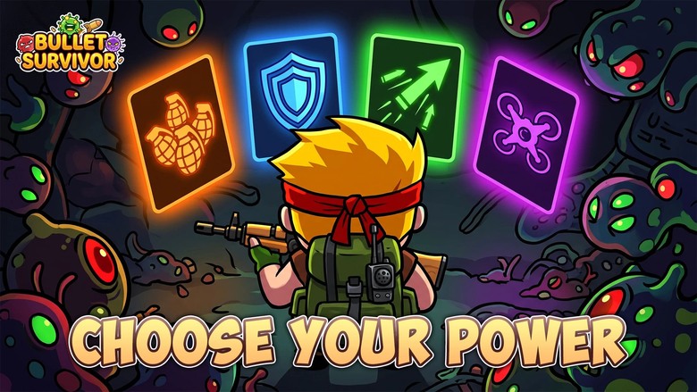 《Bullet Survivor - TD Shooter》子彈倖存者 7月21日正式上線 融合塔防、Roguelike、割草射擊與自動戰鬥玩法 | 面對病毒大軍 收集強力技能、升級武器 掃蕩滿屏敵人