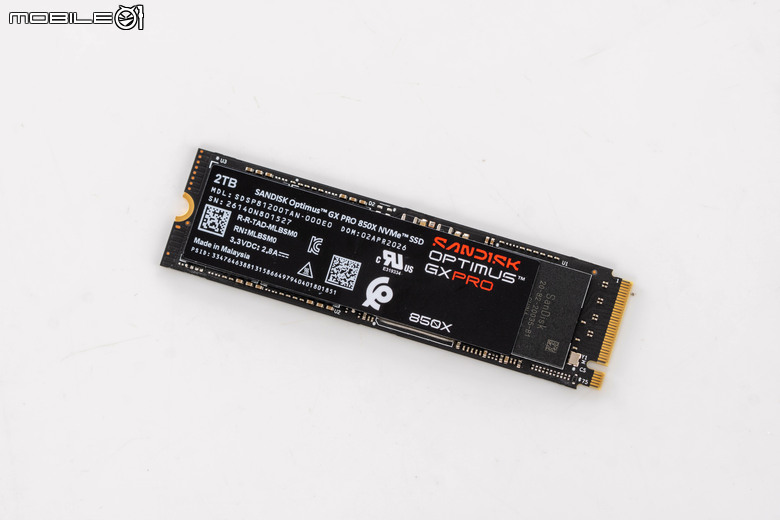 Sandisk Optimus GX Pro 8100／850X 固態硬碟實測 回歸本家後的重新出發之作
