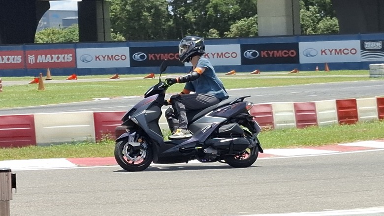 SYM JET SL/SL+ 馭望 競化 in 永安卡丁賽車場