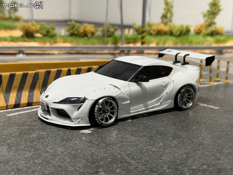 點我看大圖 【遙控模型】體驗極致奢華 Toyota GR Supra A90 Rocket Bunny/Pandem V2 - LSD Mono
