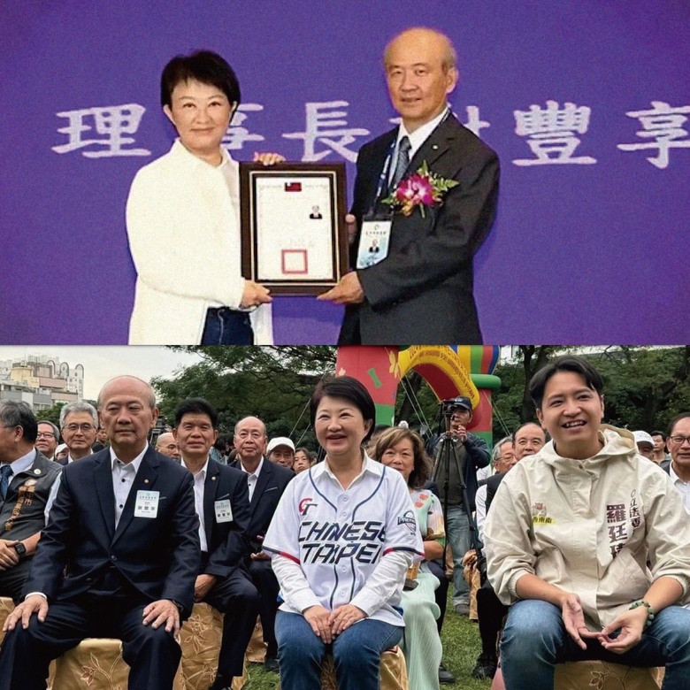 因為心虛，盧秀燕把每個批評的人都抹綠，好可悲，只是批評盧秀燕，台中商會理事長謝豐享就被盧秀燕打成「他是深綠的」