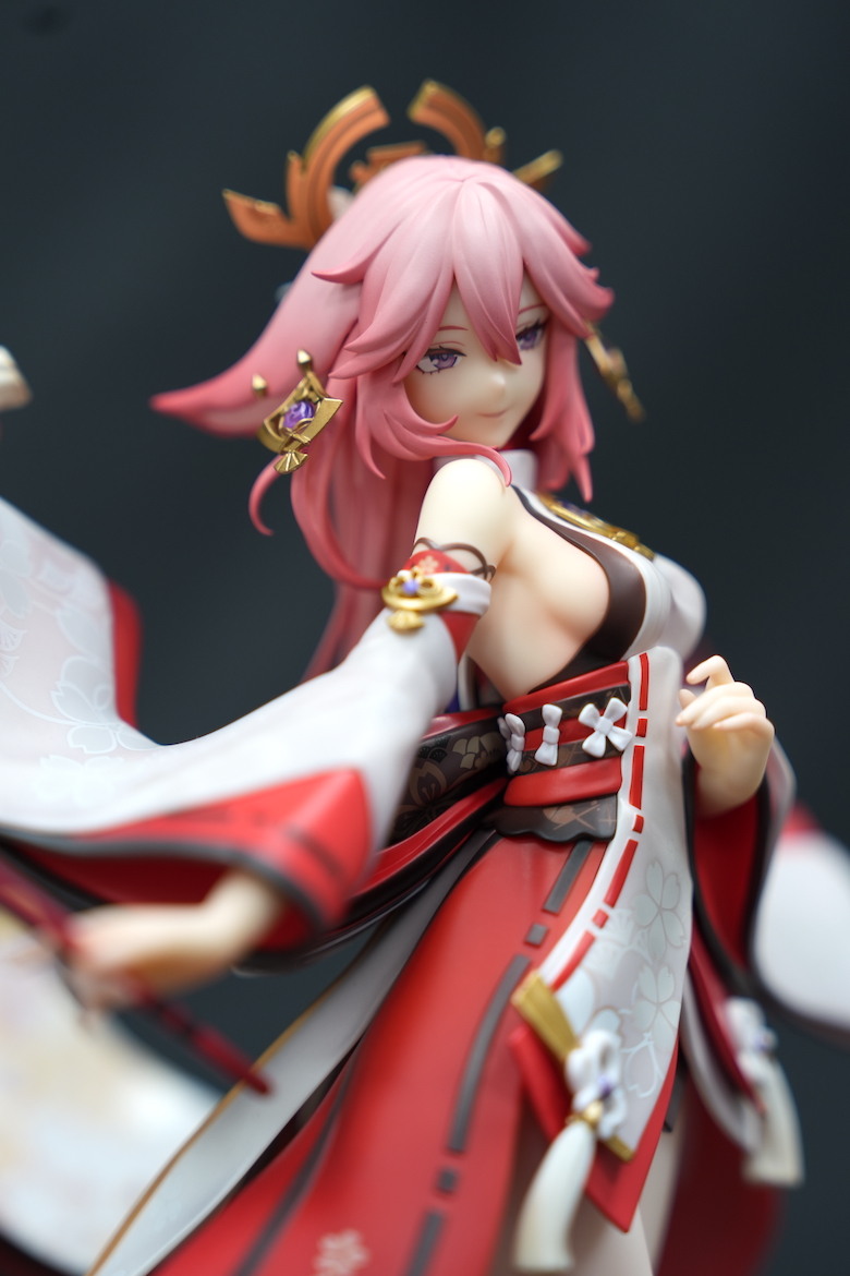 APEX 1/7《原神》八重神子 浮世笑百姿 Ver. 開箱! 原神人物模型誠意之作