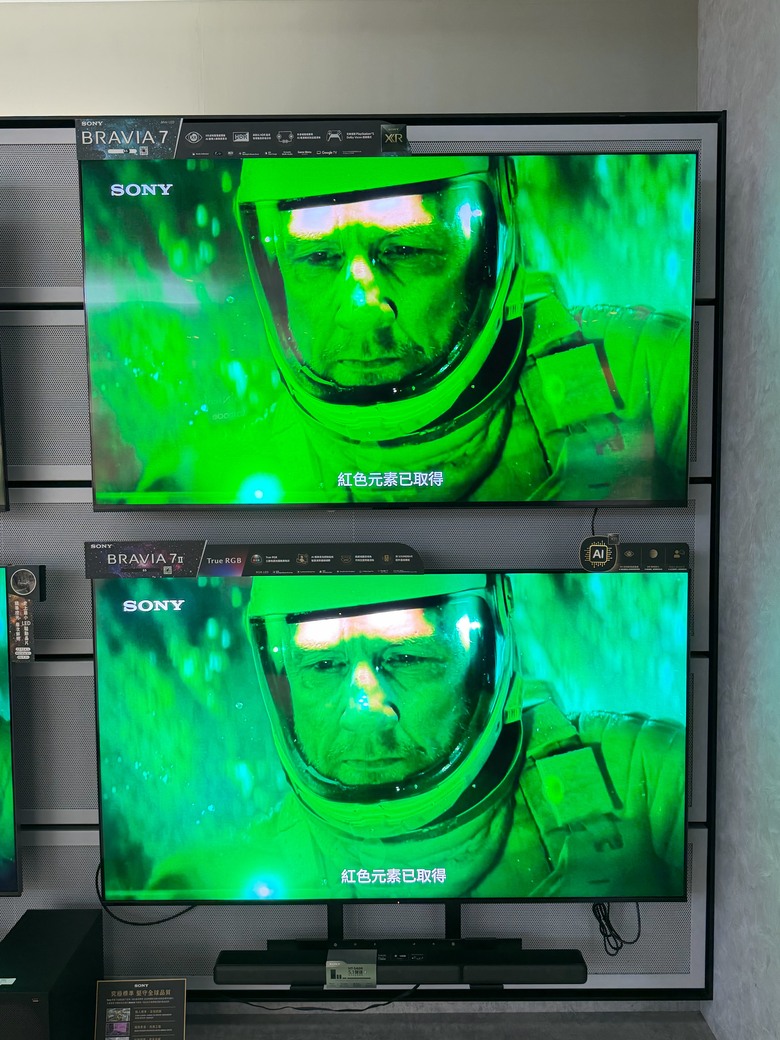 Sony True RGB與Mini LED差在哪？BRAVIA 7、7 II實機比較