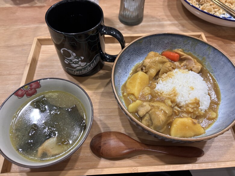 【颱風天料理】清冰箱式咖哩雞飯
