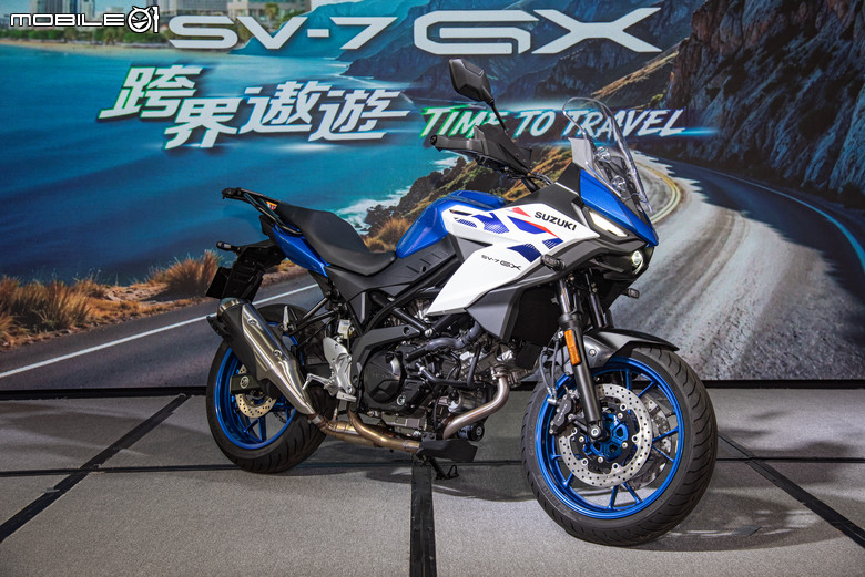 34.8萬衝擊中排量GT車型市場！SUZUKI SV7-GX5跨界遨遊上市發表！