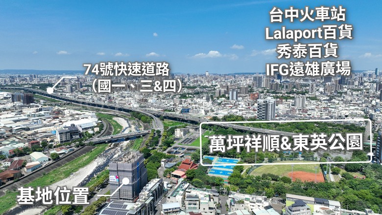 🌟 太平【1~3房首購新案】2房雙衛浴 河岸第一排 與萬坪公園為鄰 雙語學區 首購價格均質宅 空拍分享