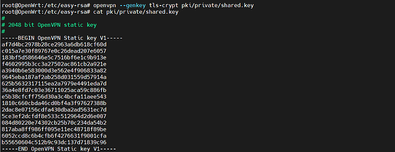 OpenWrt 建置 OpenVPN