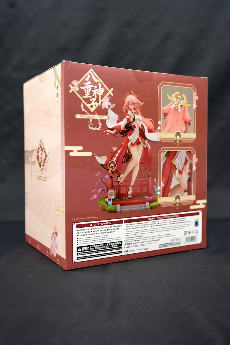 APEX 1/7《原神》八重神子 浮世笑百姿 Ver. 開箱! 原神人物模型誠意之作