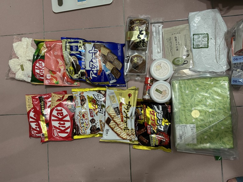 日本買的零食