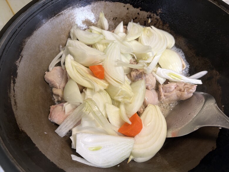 【颱風天料理】清冰箱式咖哩雞飯