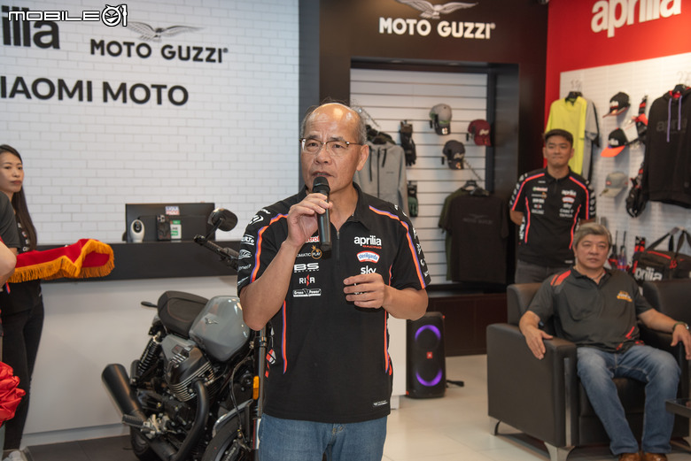 點我看大圖 高屏車友賞車新據點!Aprilia、MOTO GUZZI進駐高雄!小米二輪升格3S通路,服務再升級