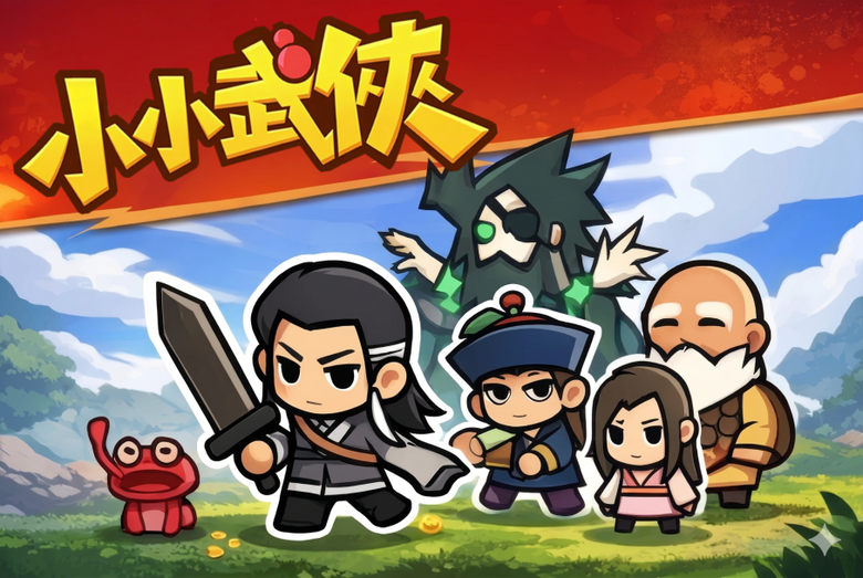 《小小武俠》7月7日 正式上線 運氣決定江湖!武俠 Roguelike 塔防遊戲 | 禮包碼、兌換碼、虛寶碼 | 百位俠客齊聚 打造最強陣容 自由佈陣 戰局瞬息萬變 隨機武學與奇遇系統 暢快闖蕩江湖