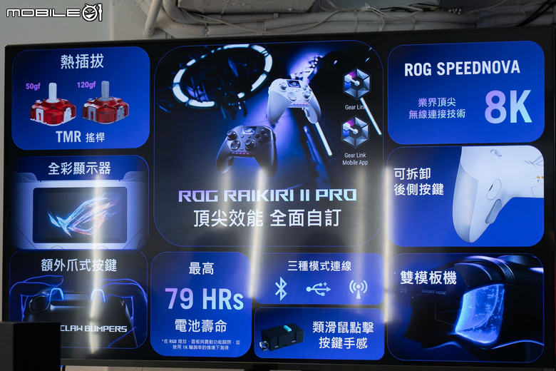 補完桌面信仰拼圖!ROG 推出 Gjallar 旗艦電競 Sound Bar 與 Raikiri II Pro PC 控制器