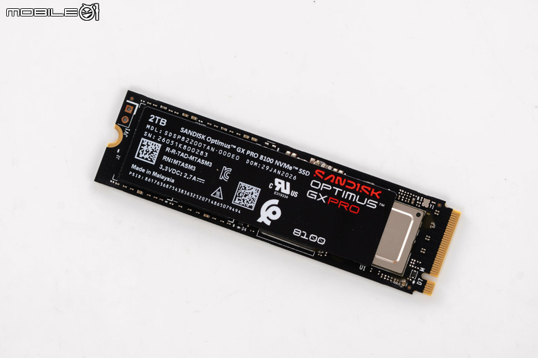 Sandisk Optimus GX Pro 8100／850X 固態硬碟實測 回歸本家後的重新出發之作