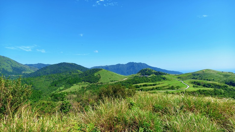 陽明山擎天崗環形步道|竹篙山・金包里大路城門|草原與古道的兩小時健行紀錄