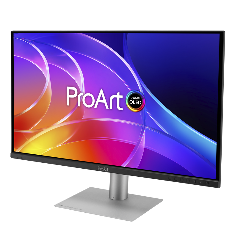 華碩針對專業創作者推出全新 ProArt Display OLED 螢幕,主打 4K QD-OLED 與高色準表現