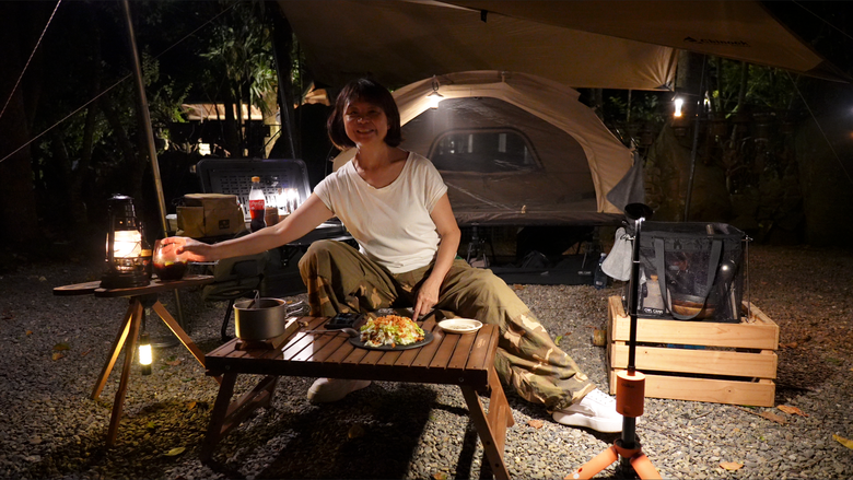 開箱行軍床帳加充氣床｜用天幕來遮陽｜別住阿將家會不想回家｜阿里山找回兒時的記憶｜#阿將的家藝術營地