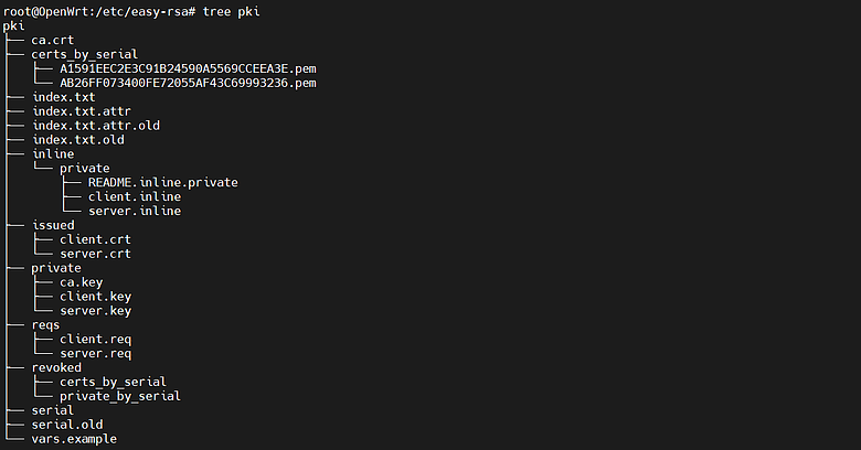 OpenWrt 建置 OpenVPN