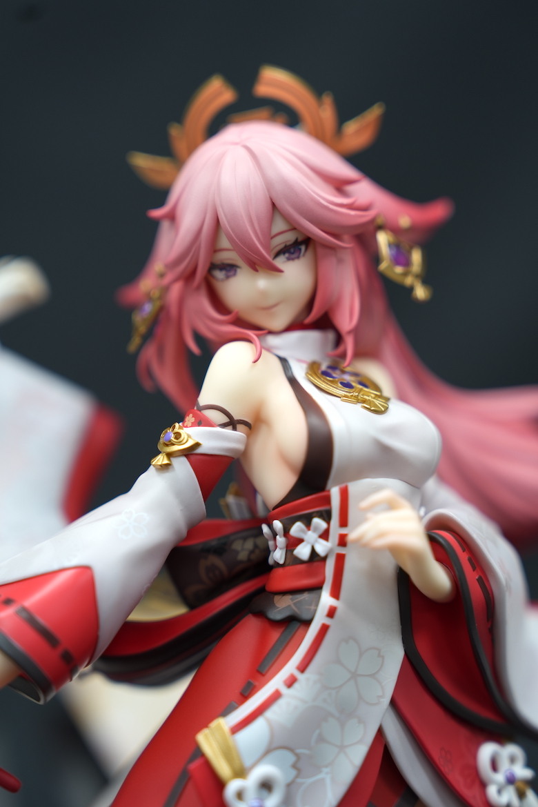 APEX 1/7《原神》八重神子 浮世笑百姿 Ver. 開箱! 原神人物模型誠意之作