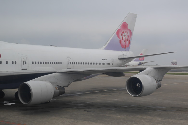 桃園國際機場飛行紀錄