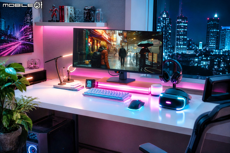 ROG STRIX OLED XG34WCDMS 電競螢幕開箱實測 34 吋寬曲面與 280Hz 高更新率帶來流暢沉浸感受