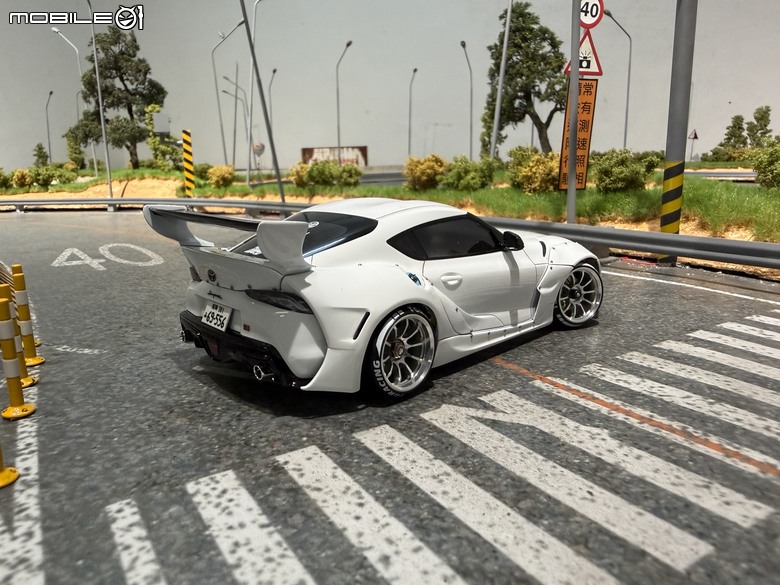 點我看大圖 【遙控模型】體驗極致奢華 Toyota GR Supra A90 Rocket Bunny/Pandem V2 - LSD Mono