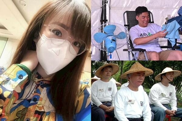 曬「林義雄靜坐」對比！挺藍護理師不爽上凱道了、轟反毒油靜坐太「涼」尤其是這幾日隨著藍營政治人物又是送水冷扇、被子，又是同框拍照打卡的…明明是靜坐表達神聖的「反毒油」訴求，卻可以滑手機，還有躺椅可坐，讓張喬瑜忍不住發文開酸，「好屌，現在七月底暑假大熱天還可以冷到蓋棉被睡得這麼好，好有露營的感覺，好會演。」