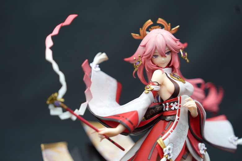APEX 1/7《原神》八重神子 浮世笑百姿 Ver. 開箱! 原神人物模型誠意之作