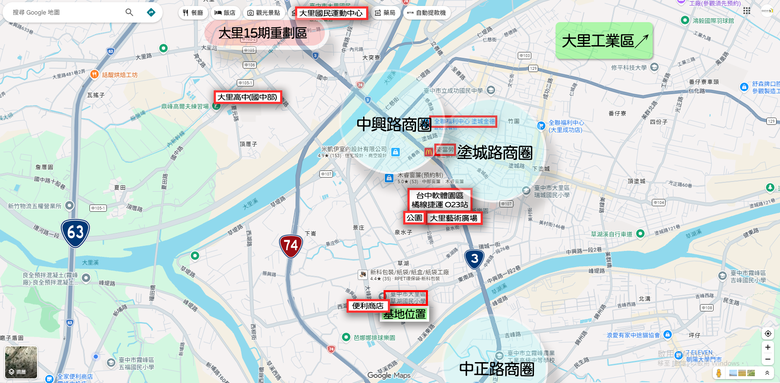 點我看大圖 🌟 大里【透天新案】2房價格買大里 8米”臨路” 4房 雙主臥 首購透天 空拍分享