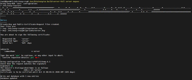 OpenWrt 建置 OpenVPN
