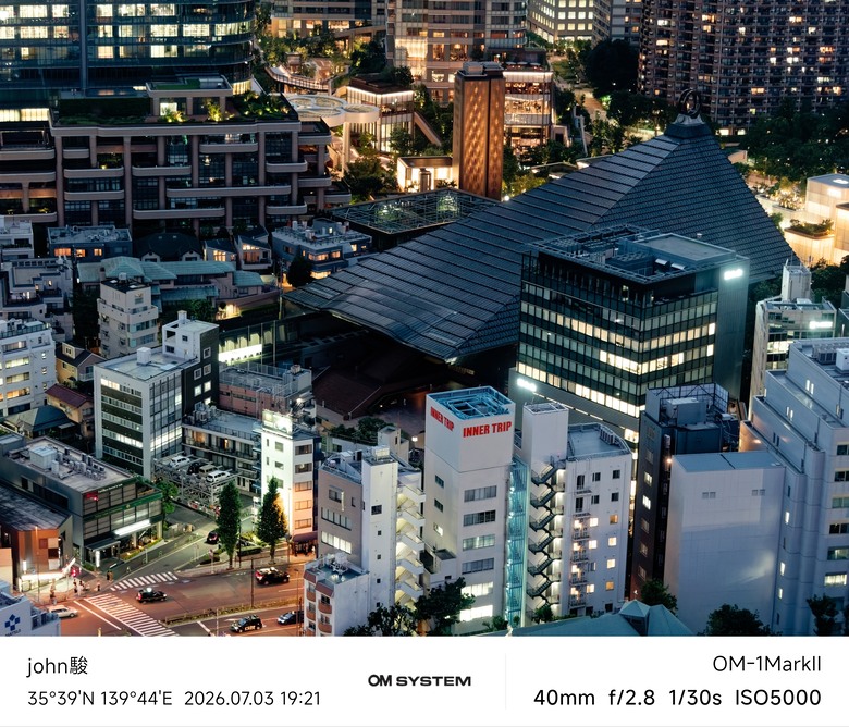 再看一次東京第一日(清澄庭園、藍瓶咖啡、OMSYSTEM PLAZA、炸牛排元村、東京鐵塔)(OM SYSTEM OM-1II、OM-3、OM-5II、TG-7)