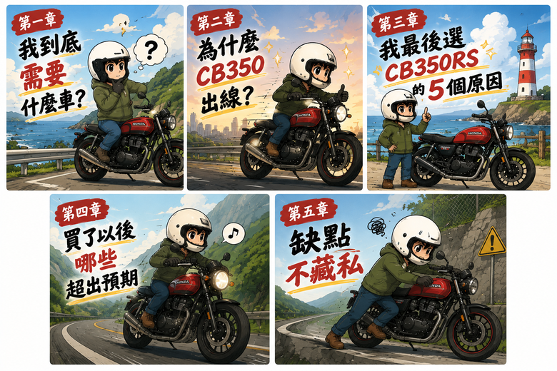 Honda CB350 值得買嗎?🤔 16,000公里真實心得🏍️優缺點一次告訴你#機車露營 #法蘭克黃