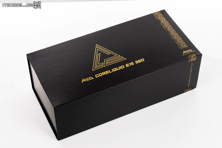 微星 MEG CORELIQUID E15 AIO 水冷散熱器開箱實測 在華麗身形內蘊涵高效散熱性能