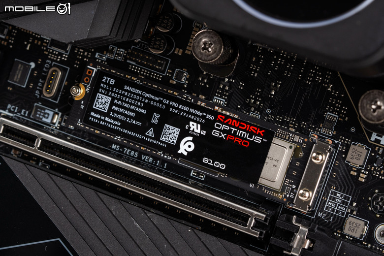 Sandisk Optimus GX Pro 8100／850X 固態硬碟實測 回歸本家後的重新出發之作