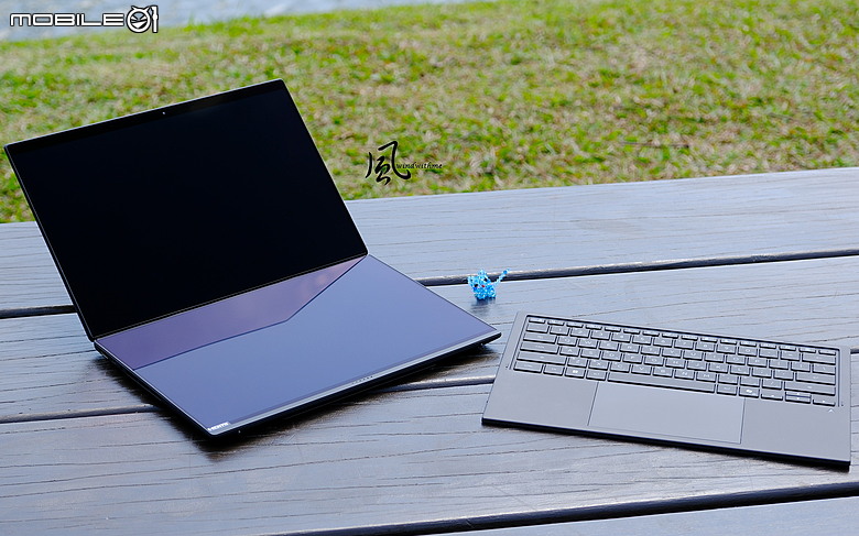 點我看大圖 ASUS ZenBook Duo摺疊雙螢幕搭載Intel X9 388H開箱深度解析