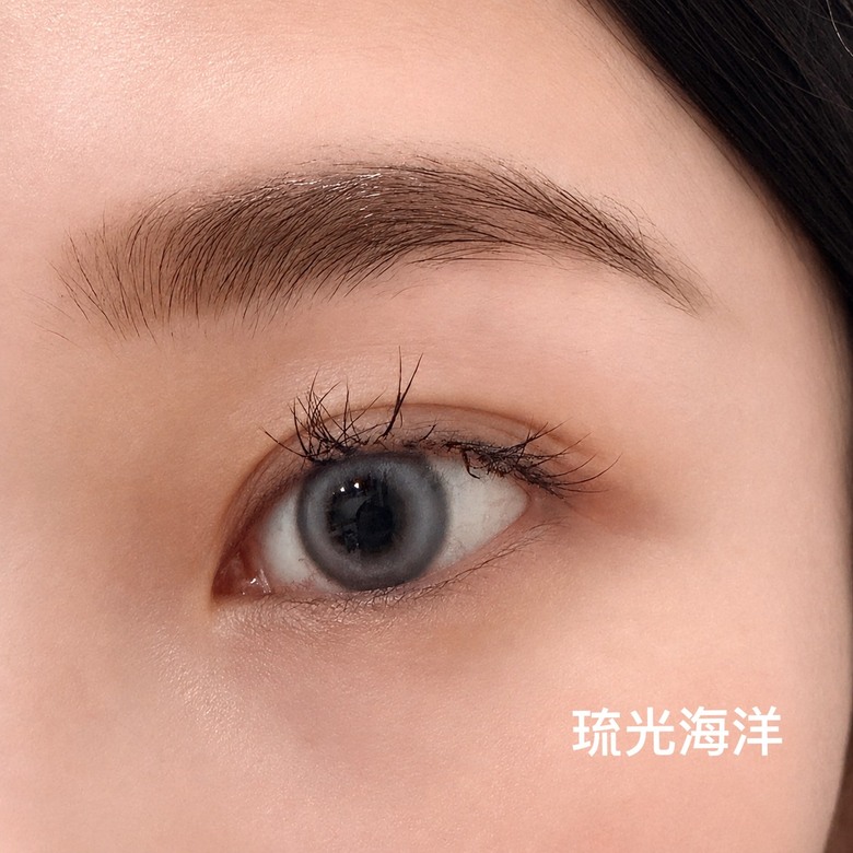 難得買月拋…意外超級好看OMG