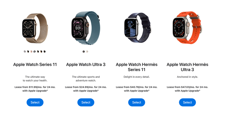 蘋果在美推出 Apple Upgrade 月租裝置方案 每月 11.99 美元起就可擁有最新蘋果產品