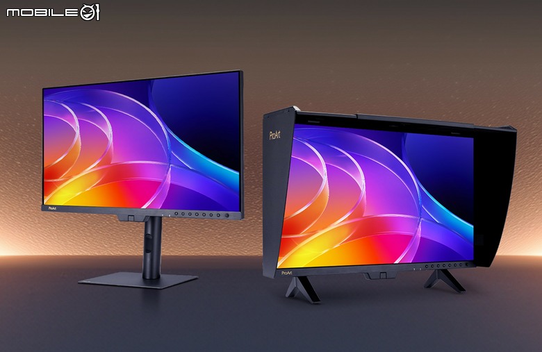 華碩推出兩款 ProArt OLED PA27USD／PA279CDV 螢幕 以不同價格帶滿足不同內容創作者的預算考量