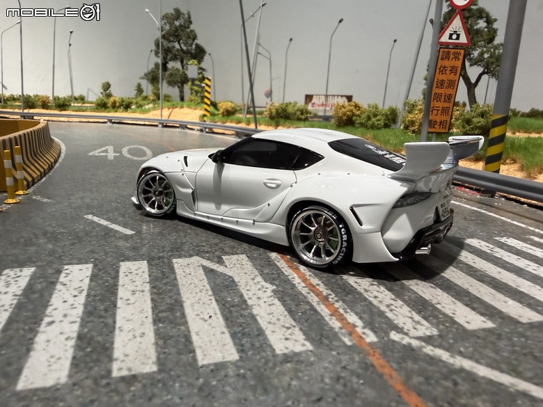 點我看大圖 【遙控模型】體驗極致奢華 Toyota GR Supra A90 Rocket Bunny/Pandem V2 - LSD Mono