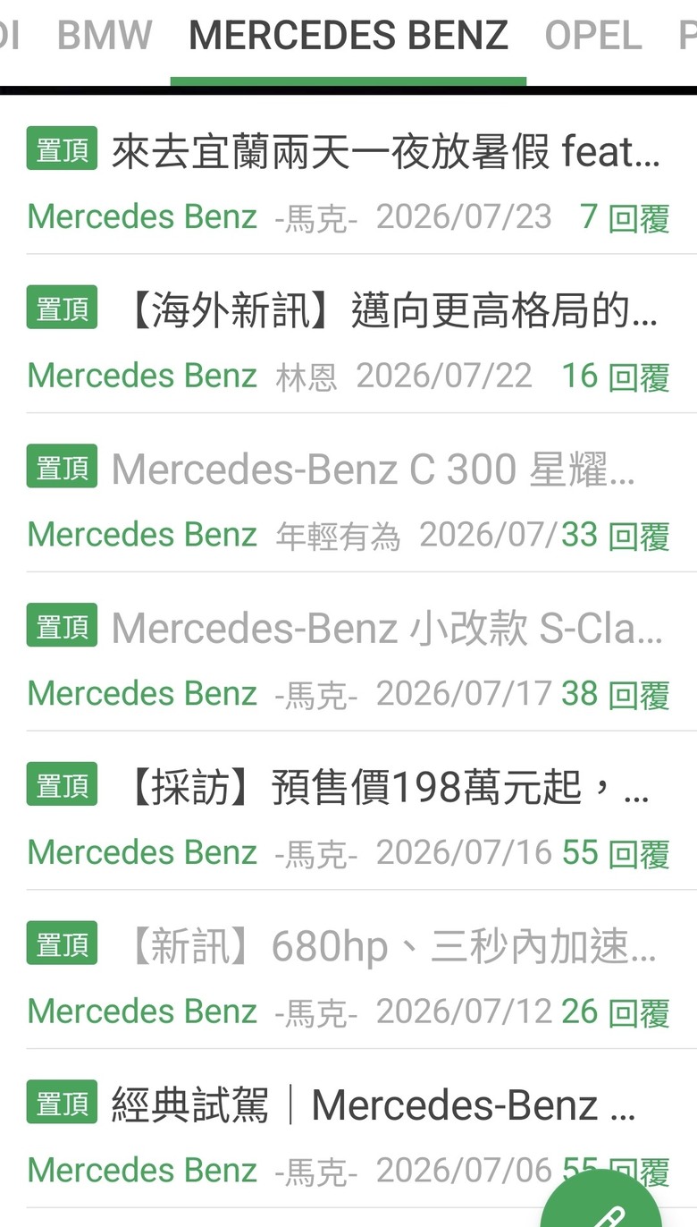 賓士全球四面楚歌；在中國已淪為雜牌