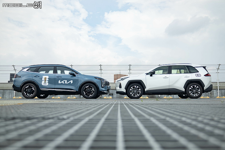 油電車的日韓對決|Toyota RAV4、Kia Sportage 雙車評測以及百公里油耗測試!