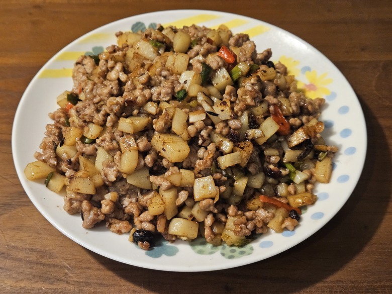 馬鈴薯炒絞肉