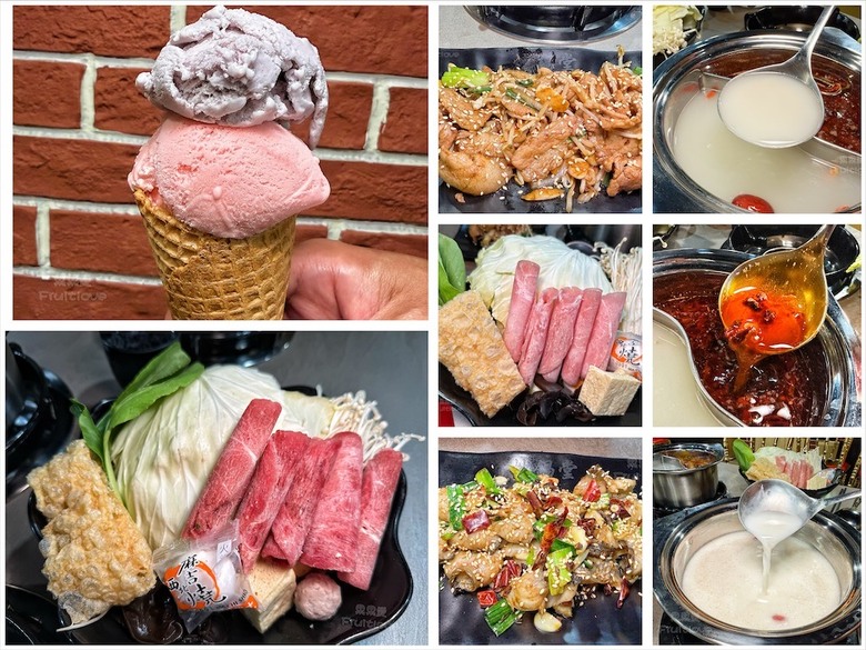 一炒一鍋雙重美味，單人也能品嚐鴛鴦鍋，冰淇淋、飲料、白飯吃到飽