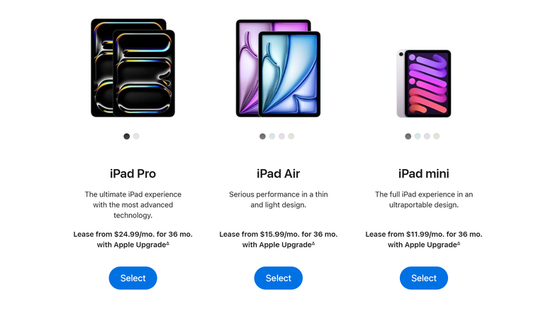 蘋果在美推出 Apple Upgrade 月租裝置方案 每月 11.99 美元起就可擁有最新蘋果產品
